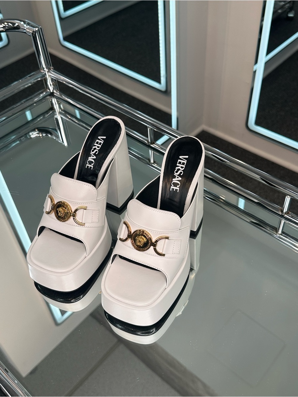 Versace Medusa Mule